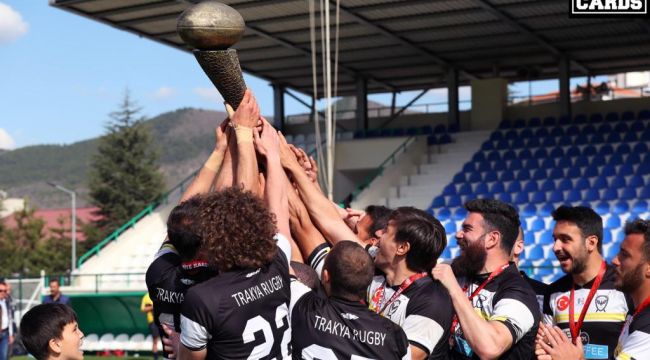 Trakya Ragbi şampiyon oldu