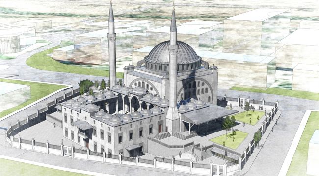 Üniversite camii yardım bekliyor