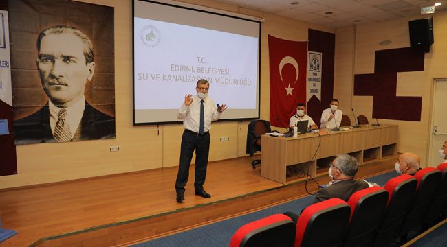 Altyapı çalışmaları hakkında bilgilendirdi