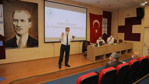 Altyapı çalışmaları hakkında bilgilendirdi