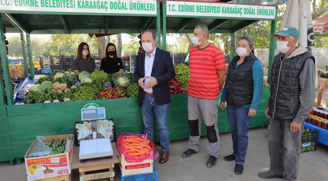 Karaağaç’a belediyeden tek tip tezgah
