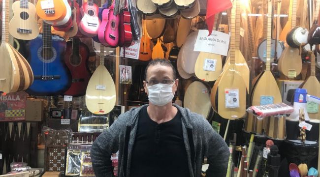 Müzik aletlerine can veriyor
