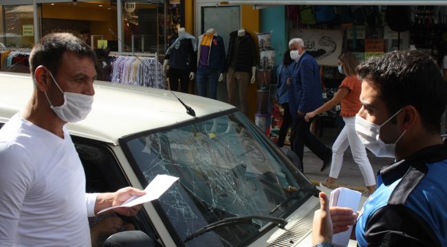 Oto hırsızlığına ceza makbuzu gibi uyarı