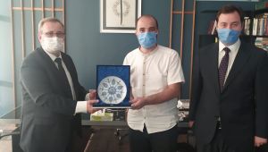 Rektör Tabakoğlu’ndan, Diriliş Postası Gazetesi’ne ziyaret