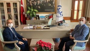Tekirdağ Valisi Yıldırım'dan Müftü Bozkurt'a ziyaret