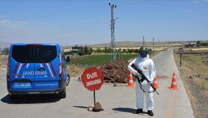 Test pozitif çıkan muhtarın köyünde bazı alanlar kapatıldı