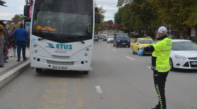 Toplu taşıma araçlarına denetim