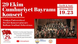 TÜ’den 29 Ekim Cumhuriyet Bayramı konseri
