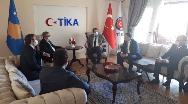 TÜ heyetinden Kosova'da ziyaretler