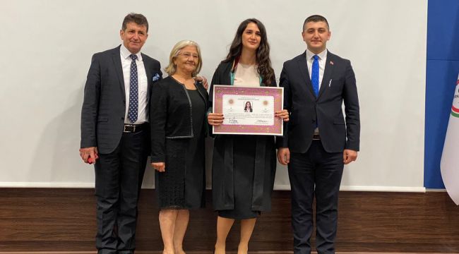 Çalışkanlar Aşılıoğlu yemin edip cübbe giydi
