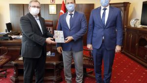 Dr. Öğr. Üyesi Taşkın’dan, Rektör Tabakoğlu’na ziyaret