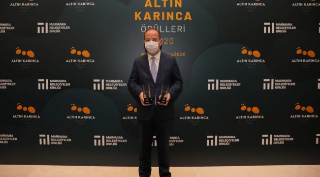 Edirne belediyesine ‘Altın Karınca’ ödülü