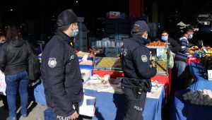 Edirne'de polisten Bulgarca Kovid-19 uyarısı