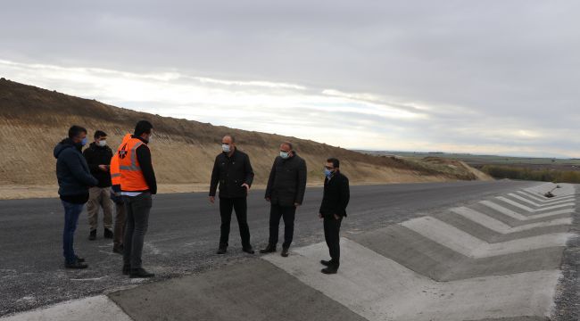 Edirne-Kırklareli bölünmüş yol çalışmaları sürüyor