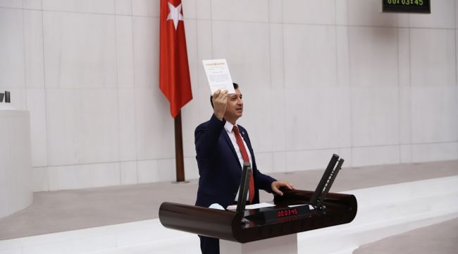 Gaytancıoğlu, çiftçinin sorunlarını meclise taşıdı