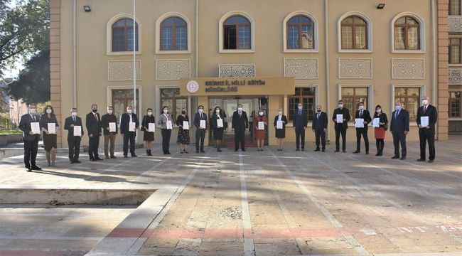 ‘Okulum temiz' belge takdim töreni