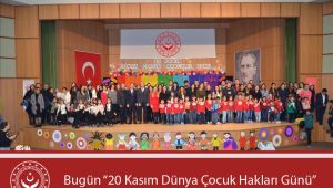 Özbaş’ın ‘20 Kasım Dünya Çocuk Hakları Günü’ Mesajı