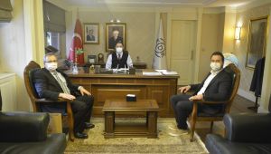 Rektör Tabakoğlu’ndan Kamu Başdenetçisi Malkoç'a ziyaret