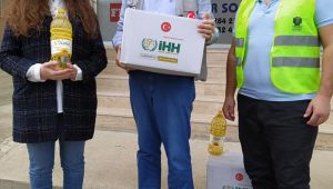 Uluslararası öğrencilere gıda yardımı