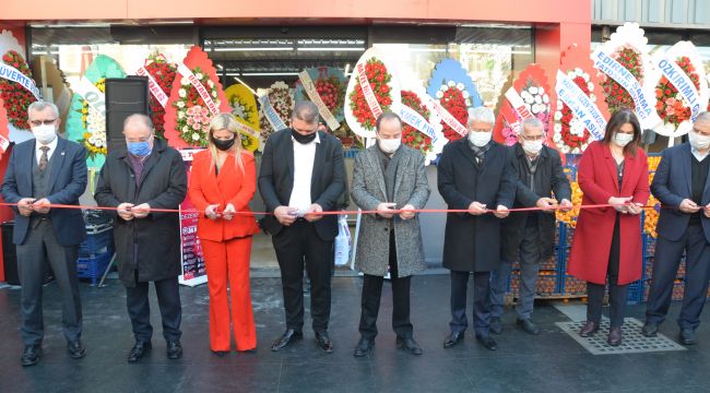 Yerel Süpermarket’in 6’ıncı şubesi hizmete girdi