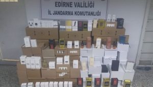 Binlerce kaçak parfüm ele geçirildi