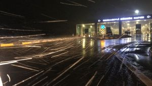 Edirne'de yüksek yerlere kar yağdı
