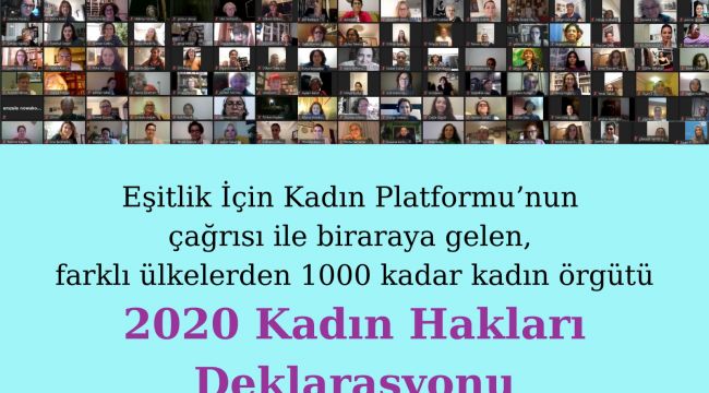 EŞİK’dan Sınırlar ötesi kadın dayanışması