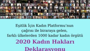 EŞİK’dan Sınırlar ötesi kadın dayanışması