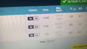 İnternet üzerinden bahis oynayan kişi dolandırıldı
