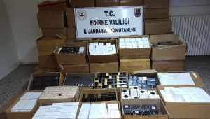 Jandarmadan kaçak parfüm operasyonu