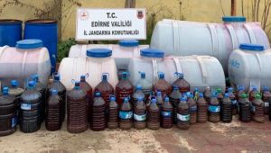 Jandarmadan sahte şarap operasyonu