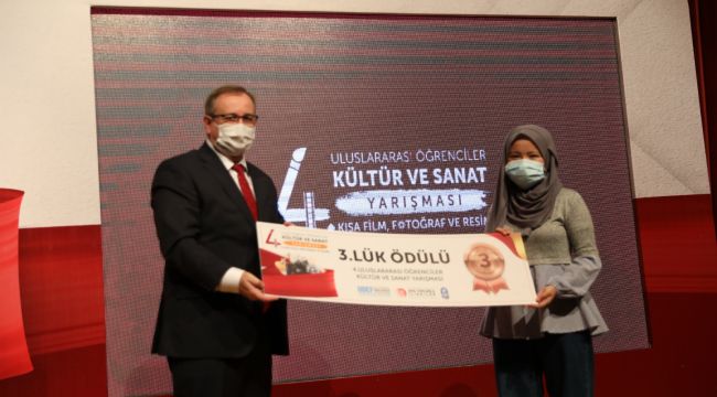 Kültür ve sanat yarışması ödülleri sahiplerini buldu