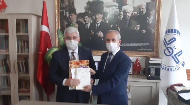 MHP il yönetiminden müftüye ziyaret