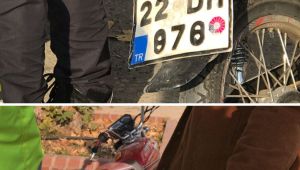 Polisin dikkati plaka oyununu bozdu