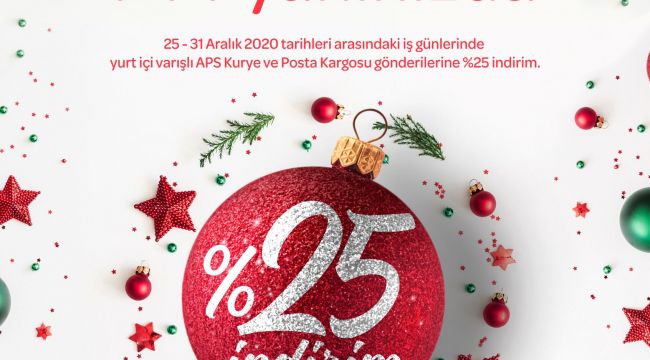 PTT'den yeni yıla özel indirim