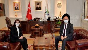 TBMM KEFEK Başkanı Aksal’dan, Vali Canalp'e ziyaret