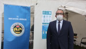Vakıflardan çadırda tedbirli hizmet