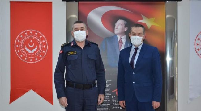 Albay Seri'den, AÇSH Müdürü Özbaş'a ziyaret
