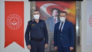 Albay Seri'den, AÇSH Müdürü Özbaş'a ziyaret