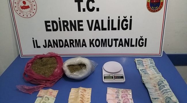 Araçta 1 kilo 200 gram uyuşturucu yakalandı