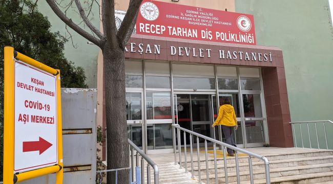 Keşan'da Kovid-19 Aşı Merkezi kuruldu