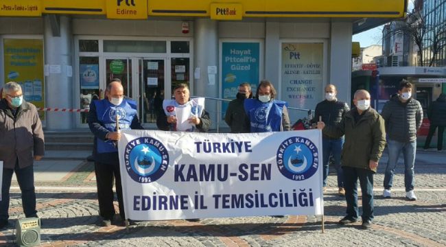 Memur ve emekliye mektupla zam talebi
