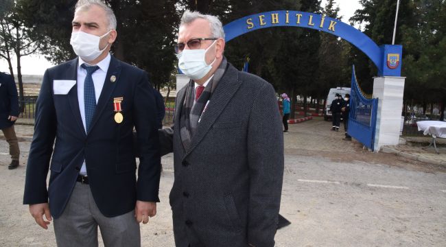 Şehitlik’te gaziler için ‘Gaziler Mezarlığı’ oluşturuldu