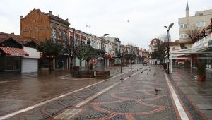 Trakya'da sokağa çıkma kısıtlamasına uyuluyor