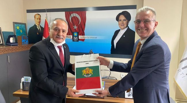 Bulgaristan Başkonsolosu Dimitrov, Demir’i ziyaret etti