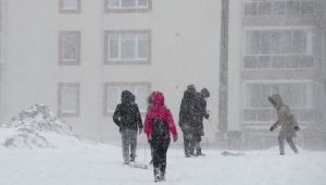 Kar sevinci sokaklara döktü