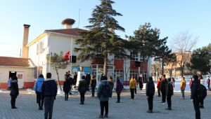 Kar tatilinin ardından yüz yüz eğitim başladı