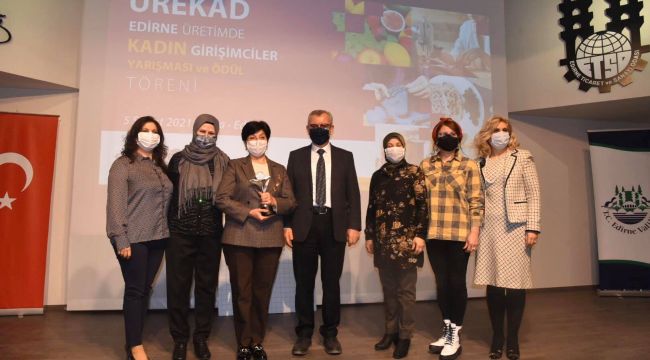 Keşan Belediyesi, üreten kadınların yanında