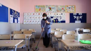 Köy okullarını yüz yüze eğitime hazırlanıyor