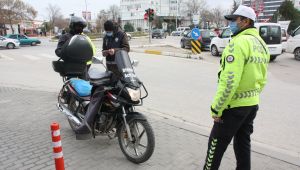 Motosikletlilere geniş çaplı uygulama